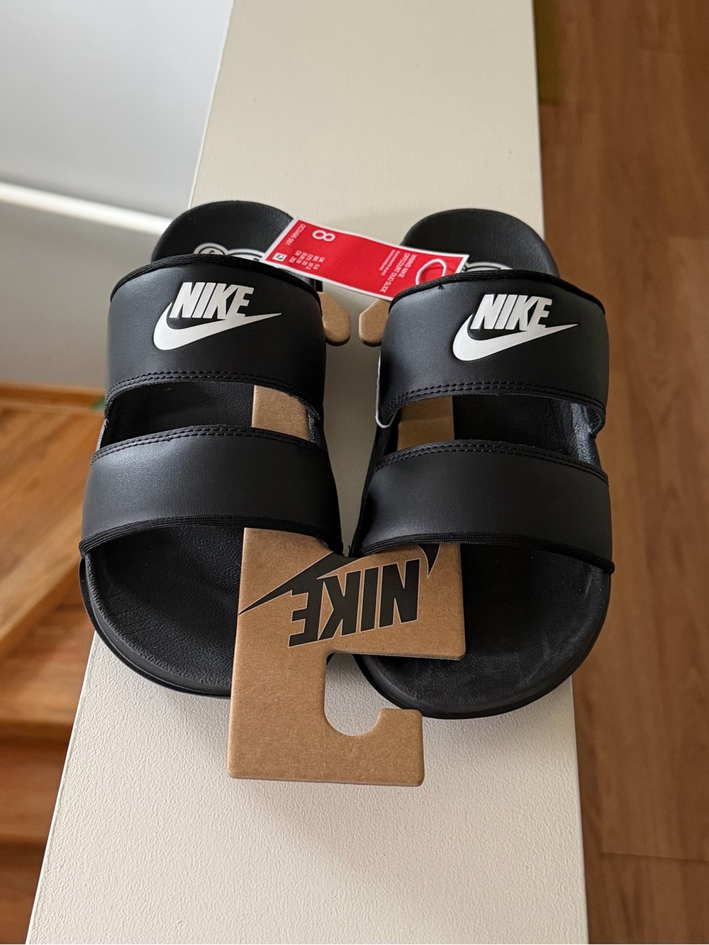 Brand new “Nike”(off court duo slide)slippers for women.Size-8,color-black 🖤 - Picture 2 of 8